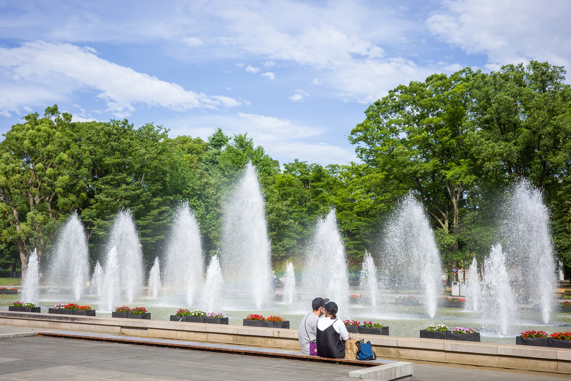 上野公園の噴水